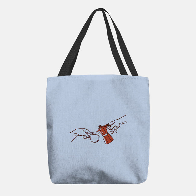 The Creation Of Coffee-None-Basic Tote-Bag-tobefonseca