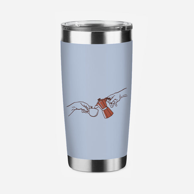 The Creation Of Coffee-None-Stainless Steel Tumbler-Drinkware-tobefonseca