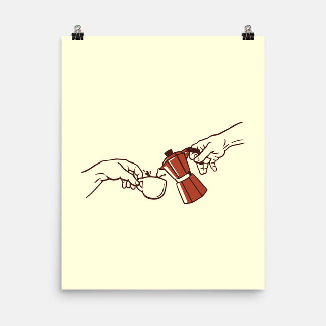 The Creation Of Coffee-None-Matte-Poster-tobefonseca