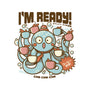 I'm Ready Coffee Octopus-Womens-V-Neck-Tee-tobefonseca