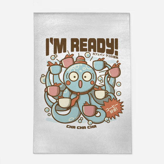 I'm Ready Coffee Octopus-None-Indoor-Rug-tobefonseca