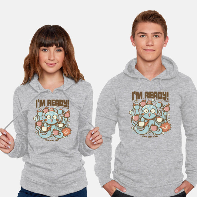 I'm Ready Coffee Octopus-Unisex-Pullover-Sweatshirt-tobefonseca