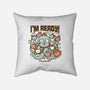 I'm Ready Coffee Octopus-None-Non-Removable Cover w Insert-Throw Pillow-tobefonseca