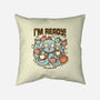 I'm Ready Coffee Octopus-None-Removable Cover-Throw Pillow-tobefonseca