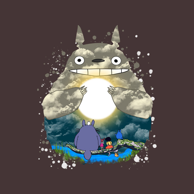 Totoro Moonlight-None-Memory Foam-Bath Mat-JamesQJO