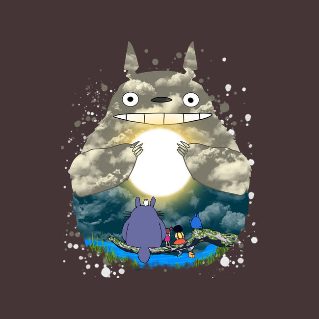 Totoro Moonlight-None-Outdoor-Rug-JamesQJO