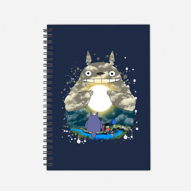 Totoro Moonlight-None-Dot Grid-Notebook-JamesQJO