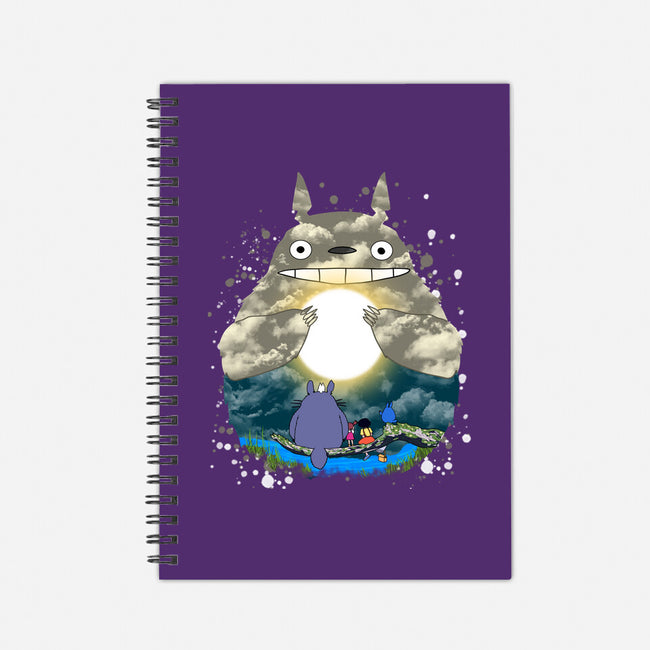 Totoro Moonlight-None-Dot Grid-Notebook-JamesQJO