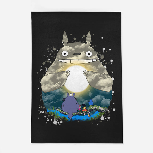 Totoro Moonlight-None-Indoor-Rug-JamesQJO