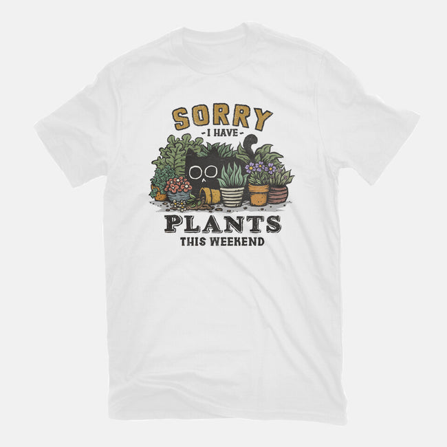 I Have Plants This Weekend-Womens-Fitted-Tee-kg07