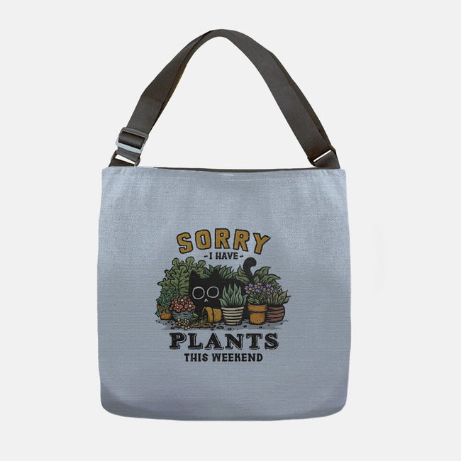 I Have Plants This Weekend-None-Adjustable Tote-Bag-kg07