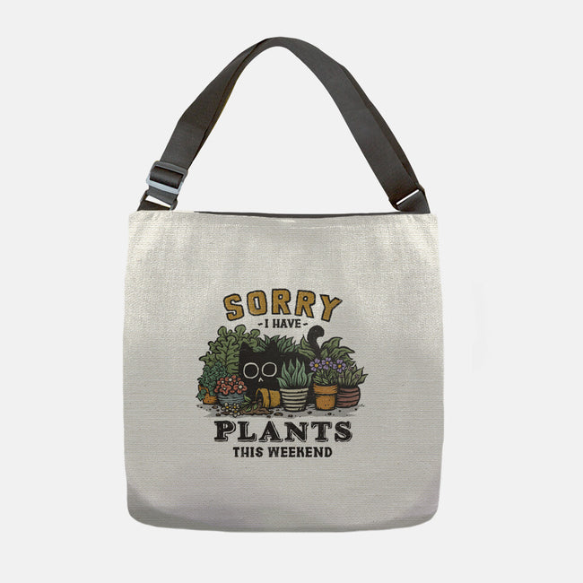 I Have Plants This Weekend-None-Adjustable Tote-Bag-kg07