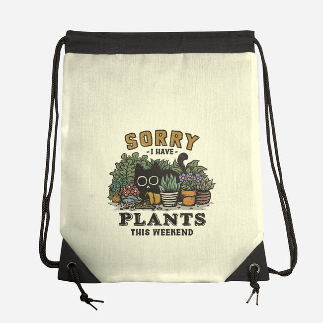 I Have Plants This Weekend-None-Drawstring-Bag-kg07