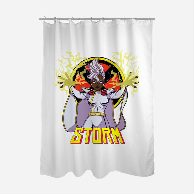 Storm-None-Polyester-Shower Curtain-jacnicolauart