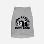 Don't Know Don't Care-Dog-Basic-Pet Tank-Vallina84