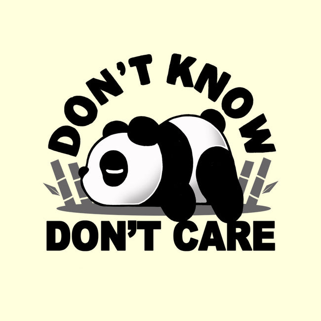 Don't Know Don't Care-None-Adjustable Tote-Bag-Vallina84