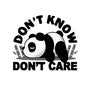 Don't Know Don't Care-Cat-Basic-Pet Tank-Vallina84