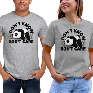Don't Know Don't Care