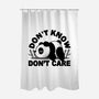 Don't Know Don't Care-None-Polyester-Shower Curtain-Vallina84