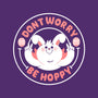 Don’t Worry Be Hoppy-None-Non-Removable Cover w Insert-Throw Pillow-Tri haryadi