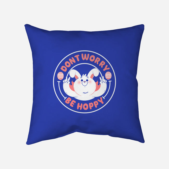 Don’t Worry Be Hoppy-None-Removable Cover w Insert-Throw Pillow-Tri haryadi