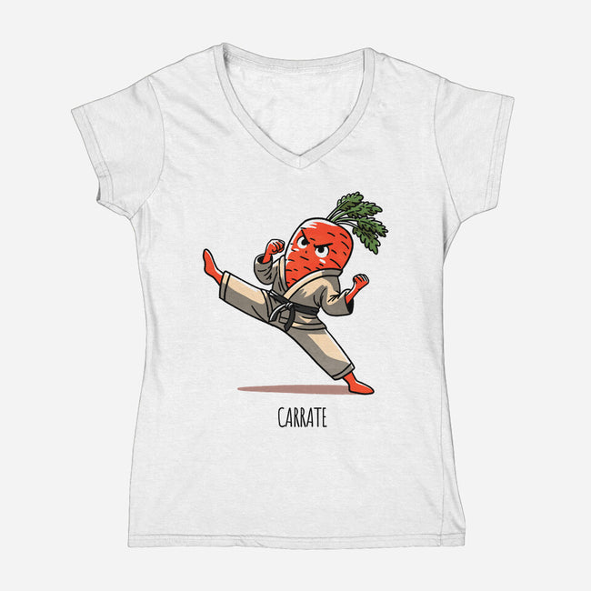 Carrate-Womens-V-Neck-Tee-fanfreak1