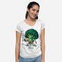 Brocco-lee-Womens-V-Neck-Tee-fanfreak1