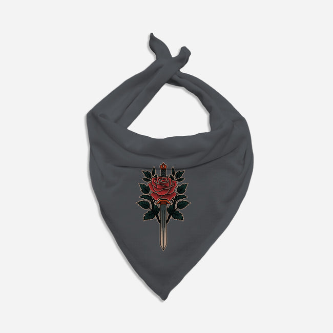 Blade Of Roses-Cat-Bandana-Pet Collar-fanfreak1