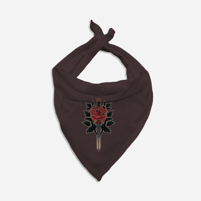 Blade Of Roses-Cat-Bandana-Pet Collar-fanfreak1