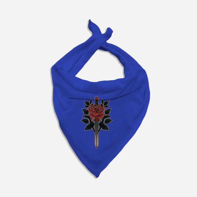 Blade Of Roses-Cat-Bandana-Pet Collar-fanfreak1