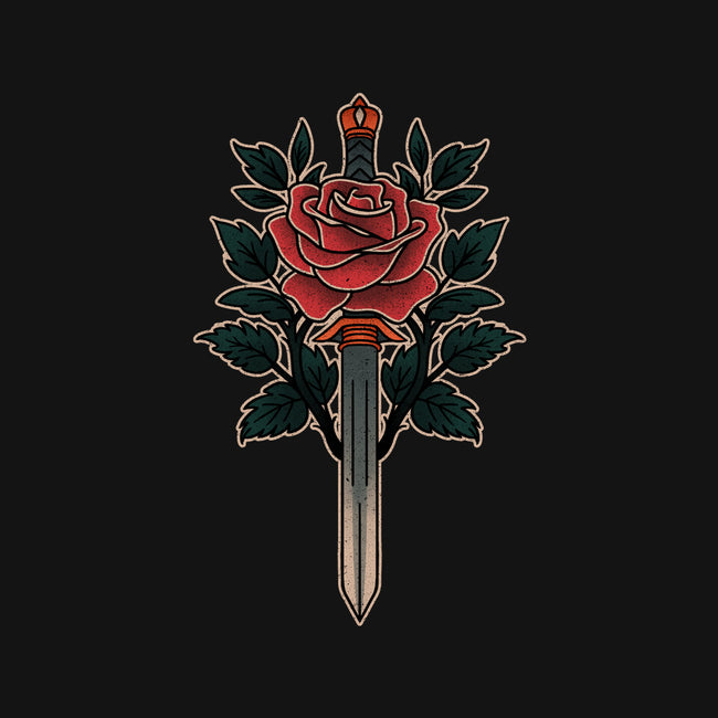 Blade Of Roses-None-Indoor-Rug-fanfreak1