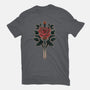 Blade Of Roses-Womens-Basic-Tee-fanfreak1