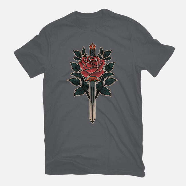 Blade Of Roses-Mens-Heavyweight-Tee-fanfreak1