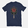 Blade Of Roses-Womens-Basic-Tee-fanfreak1