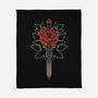 Blade Of Roses-None-Fleece-Blanket-fanfreak1