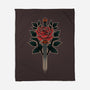 Blade Of Roses-None-Fleece-Blanket-fanfreak1