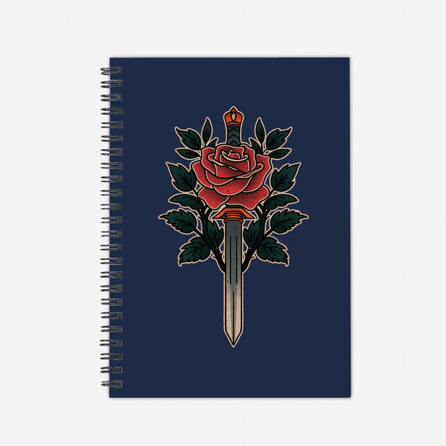 Blade Of Roses-None-Dot Grid-Notebook-fanfreak1