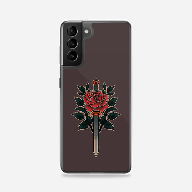 Blade Of Roses-Samsung-Snap-Phone Case-fanfreak1