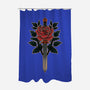 Blade Of Roses-None-Polyester-Shower Curtain-fanfreak1