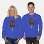 Blade Of Roses-Unisex-Crew Neck-Sweatshirt-fanfreak1