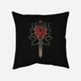 Blade Of Roses-None-Non-Removable Cover w Insert-Throw Pillow-fanfreak1