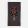 Blade Of Roses-None-Beach-Towel-fanfreak1