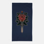 Blade Of Roses-None-Beach-Towel-fanfreak1