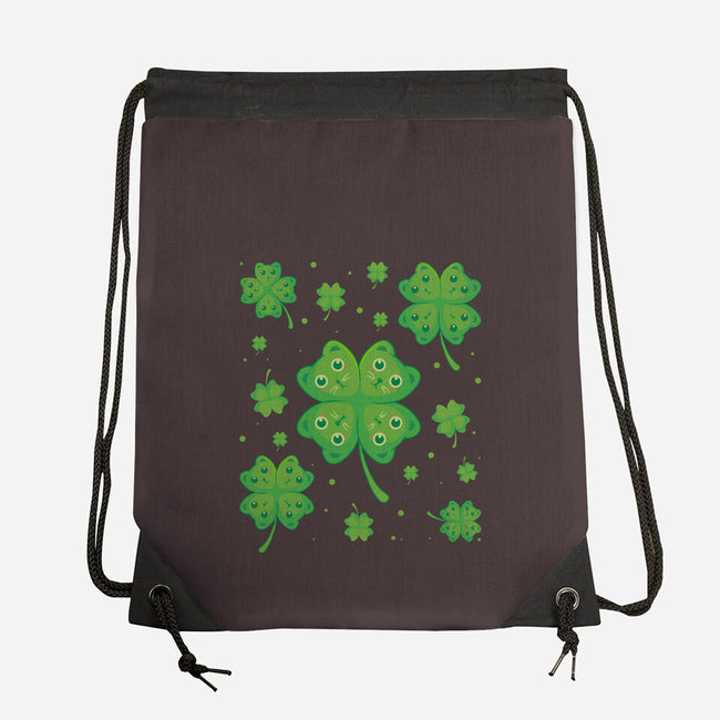 Lucky Kittens-None-Drawstring-Bag-erion_designs