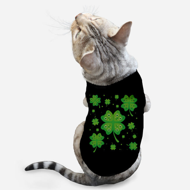 Lucky Kittens-Cat-Basic-Pet Tank-erion_designs