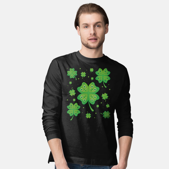 Lucky Kittens-Mens-Long Sleeved-Tee-erion_designs