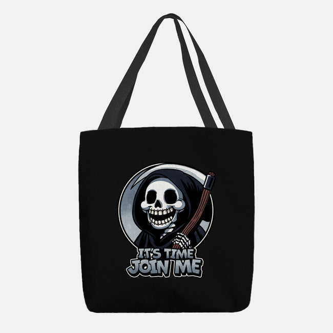It's Time Join Me-None-Basic Tote-Bag-fanfreak1