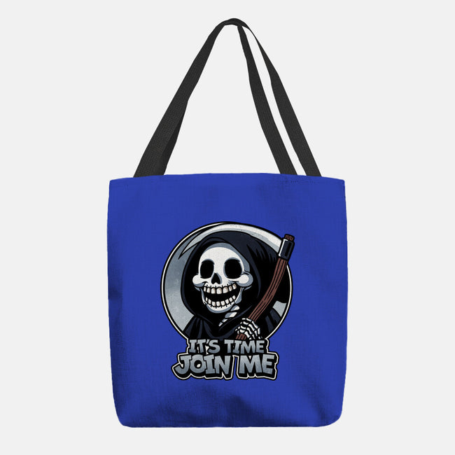 It's Time Join Me-None-Basic Tote-Bag-fanfreak1