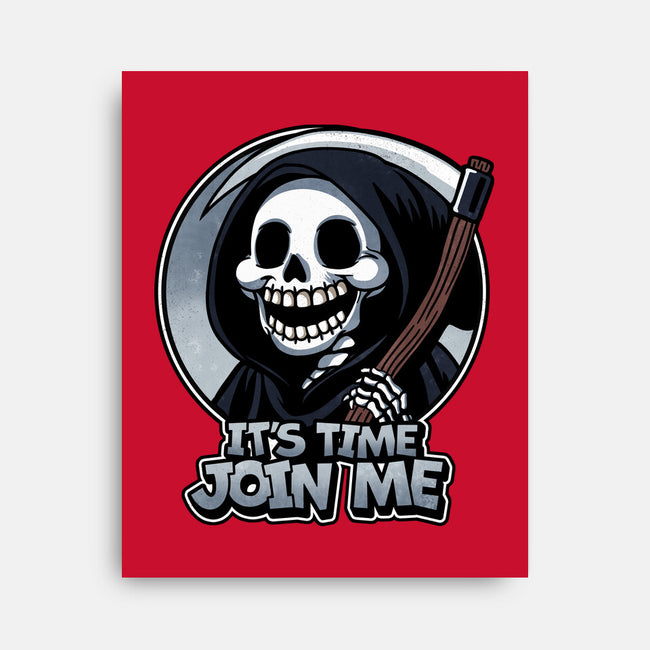 It's Time Join Me-None-Stretched-Canvas-fanfreak1