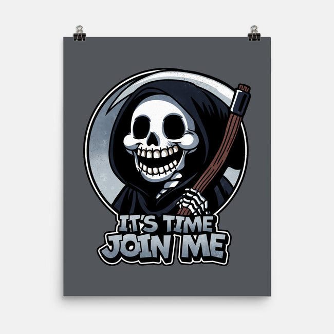 It's Time Join Me-None-Matte-Poster-fanfreak1